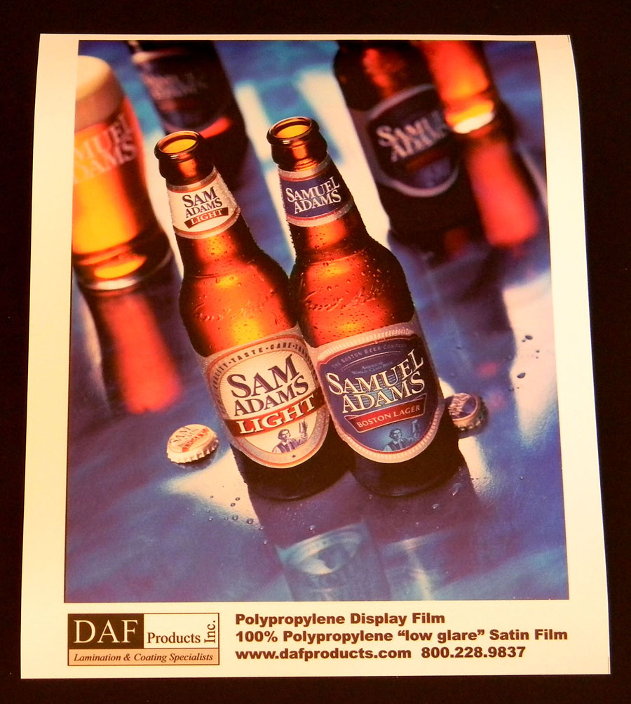 Polypropylene Satin Display Film 1 Polypropylene Satin Display Film 1